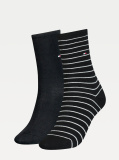 Multi 2-Pack Slim Stripe Socks  Women
