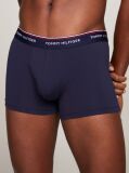 Μπλε Boxers Από Ελαστικό Βαμβάκι - Σετ 3 Τεμάχια  Άνδρες