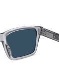 Grey Signature Tip Rectangular Sunglasses  Men