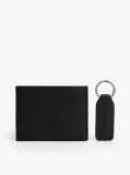 Black FLAG WALLET AND KEY FOB SET  Men