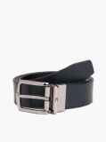 Blue Reversible Leather Belt  Men