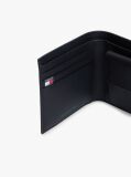 Black Heritage Wallet With Leather  Men