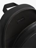 Black Logo Double Zip Dome Backpack  Men