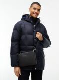 Black TH Business Textured Camera Bag  Men