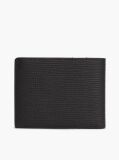 Black TH Business Leather Bifold Wallet  Men