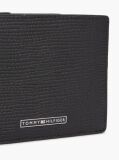 Black TH Business Leather Bifold Wallet  Men