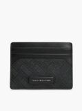 Black TH Monogram Leather Wallet And Card Holder Gift Box  Men
