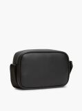 Black Camera Bag With Detachable Zip Pouch  Men