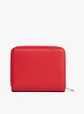 Red TH Monogram Zip-Around Flap Wallet  Women