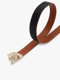Multi TH Monogram Reversible Leather Belt  Women