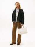 Beige TH Glam Satchel Bag  Women