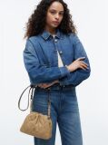 Beige Quilted Chain TH Monogram Crossbody Bag  Women