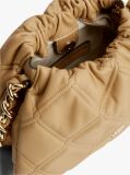 Beige Quilted Chain TH Monogram Crossbody Bag  Women