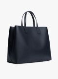 Μπλε Τσάντα Χειρός Hilfiger Icon Με Φινίρισμα Pebble Grain  Γυναίκες