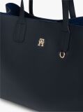 Μπλε Τσάντα Χειρός Hilfiger Icon Με Φινίρισμα Pebble Grain  Γυναίκες
