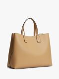 Μπεζ Τσάντα Χειρός Hilfiger Icon Με Φινίρισμα Pebble Grain  Γυναίκες
