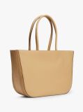 Μπεζ Hilfiger Icon Τσάντα Tote Με Λογότυπο  Γυναίκες