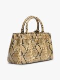 Multi The American Icon Snake Print Leather Tote Bag  Women