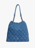 Denim TH Monogram Quilted Denim Tote Bag  Women