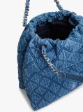 Denim TH Monogram Quilted Denim Tote Bag  Women