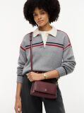 Κόκκινο Hilfiger Icon Τσάντα Χιαστί  Γυναίκες