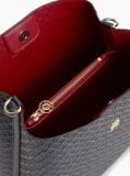 Blue Hilfiger Icon Debossed Shoulder Bag  Women