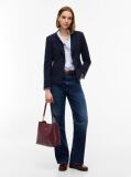 Red Hilfiger Icon Debossed Shoulder Bag  Women