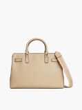 Beige TH Monogram Repeat Logo Crossbody Satchel  Women