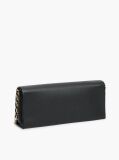 Black Heritage TH Monogram Chain Clutch  Women