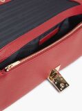 Κόκκινο Heritage TH Monogram Τσάντα Clutch Με Αλυσίδα  Γυναίκες