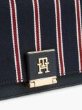 Blue Global Stripe Crossbody Shoulder Bag  Women