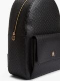Black Hilfiger Icon TH Monogram Dome Backpack  Women