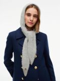Grey Chic Knitted Hood With Alpaca  Women