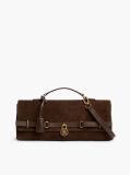 Καφέ The American Icon Σουέτ Τσάντα Clutch  Γυναίκες