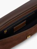 Καφέ The American Icon Σουέτ Τσάντα Clutch  Γυναίκες