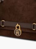 Καφέ The American Icon Σουέτ Τσάντα Clutch  Γυναίκες
