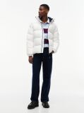 Beige Water Repellent Down Jacket  Men