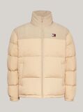 Beige Corduroy Alaska Puffer Jacket  Men