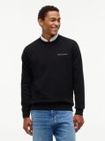 Black Logo Crew Neck Sweatshirt  Men