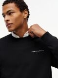Black Logo Crew Neck Sweatshirt  Men