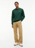 Green Logo Crew Neck Sweatshirt  Men