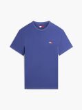Blue Tommy Badge Crew Neck T-Shirt  Men