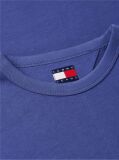 Blue Tommy Badge Crew Neck T-Shirt  Men