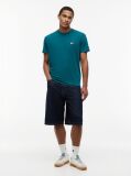 Blue Tommy Badge Crew Neck T-Shirt  Men