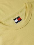 Yellow Tommy Badge Crew Neck T-Shirt  Men