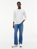 Beige Linear Logo Slim Long-Sleeve T-Shirt  Men