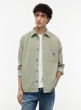 Green Brick Cord Overshirt  Men