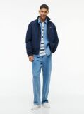 Blue Water Repellent Relaxed Padded Jacket  Men