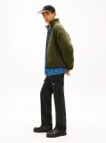 Black Otis Canvas Straight Cargo Trousers  Men