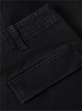 Black Otis Canvas Straight Cargo Trousers  Men